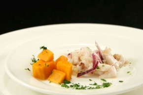 voorgerecht - Ceviche van roodbaars