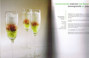 amuse - Makreel Bacardi lemon granité