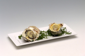 voorgerecht - Gegratineerde oester
