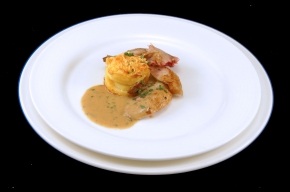 hoofdgerecht - Kwartel met aardappelpastinaakgratin