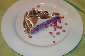 nagerecht - Crème glacée aux canneberges â la sibérienne