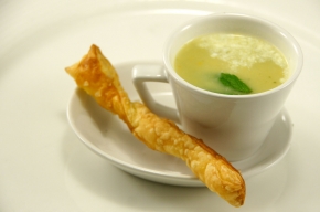 soep - Courgettesoep met munt