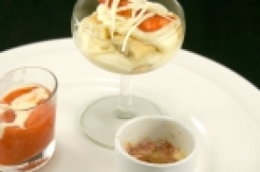 dessert - Aardbeien trilogie