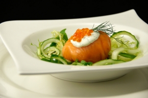 voorgerecht - Zalmkoepel