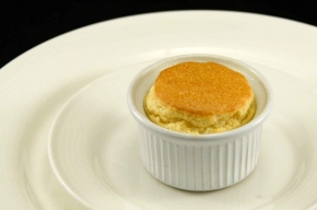 tussengerecht - Langoustine souffle met schaaldierencoulis